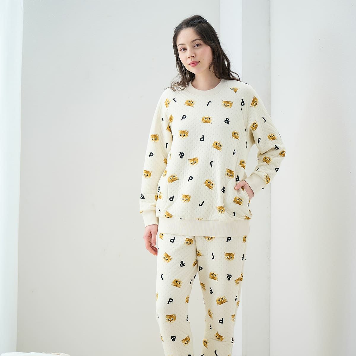 ヌネットがいっぱい キルトプルオーバーパジャマ | 【公式】ポール