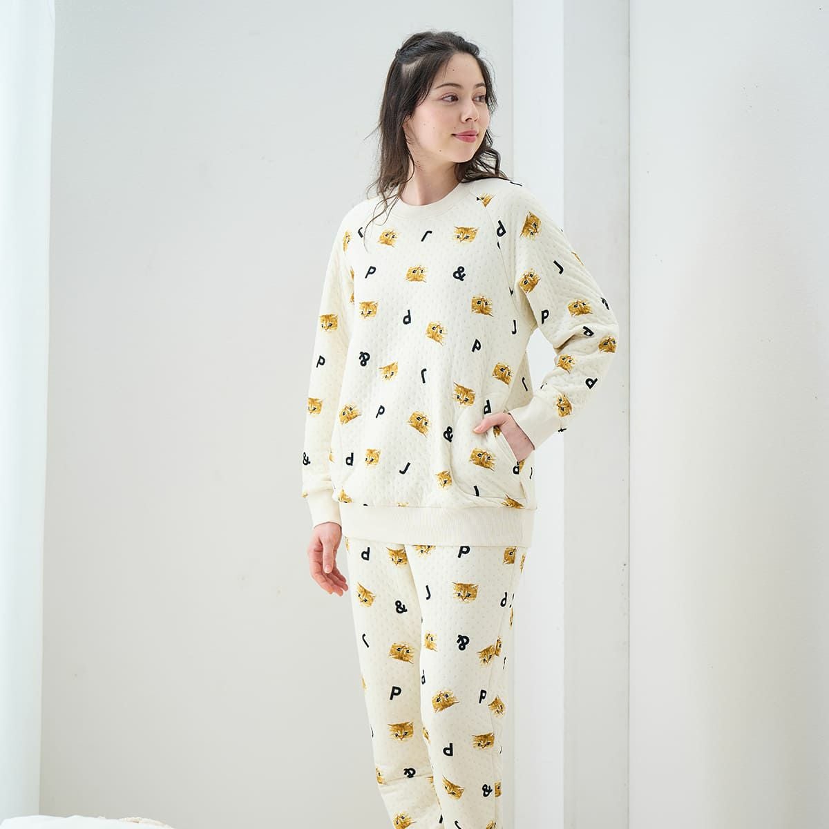 ヌネットがいっぱい キルトプルオーバーパジャマ | 【公式】ポール
