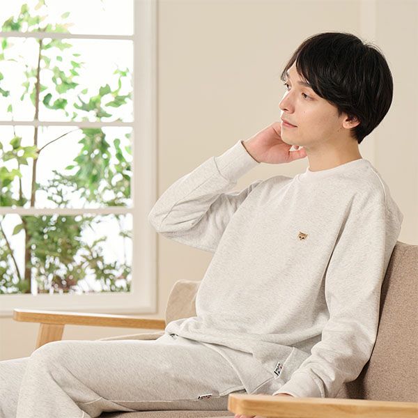 ラッピング済み】 【メンズ】ヌネットワッペンスウェット セットアップ