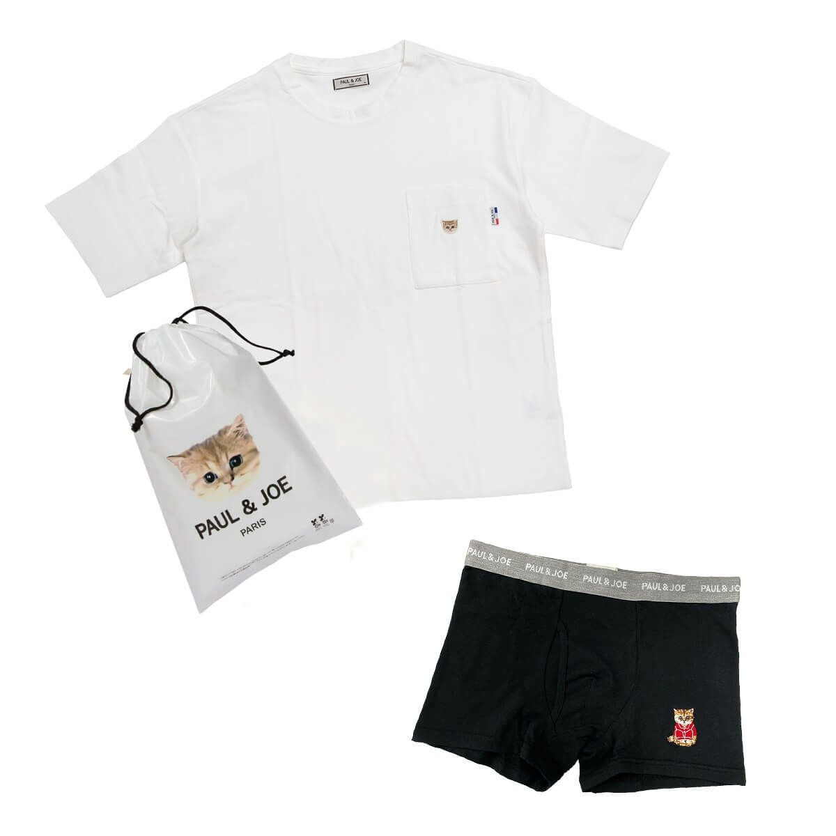 ラッピング済】【メンズ】ヌネットワッペン Tシャツ ＆ お座りヌネット