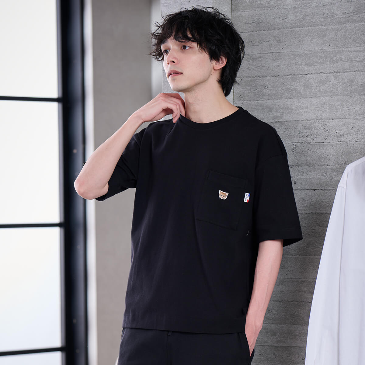 ラッピング済】【メンズ】ヌネットワッペン Tシャツ ＆ お座りヌネット