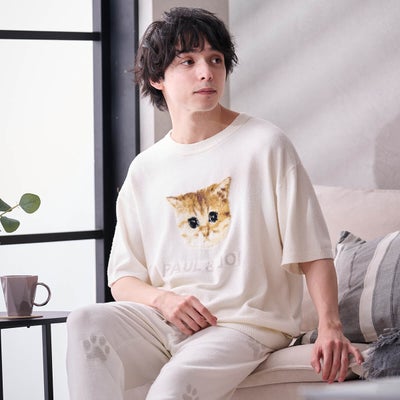 【3月18日限定ポイント10倍】【PAUL＆JOE】【メンズ】ふわふわヌネット夏ニットプルオーバー