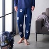 【3月18日限定ポイント10倍】【PAUL＆JOE】【メンズ】ランダム猫足跡夏ニットロングパンツ