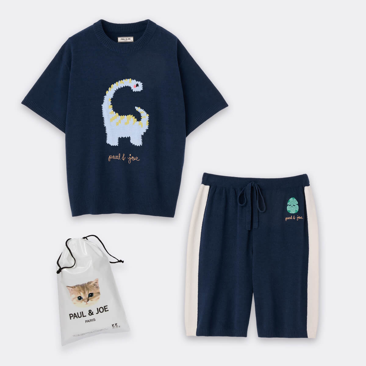 ラッピング済み】【メンズ】ヌネットワッペン トップス＆ハーフパンツ