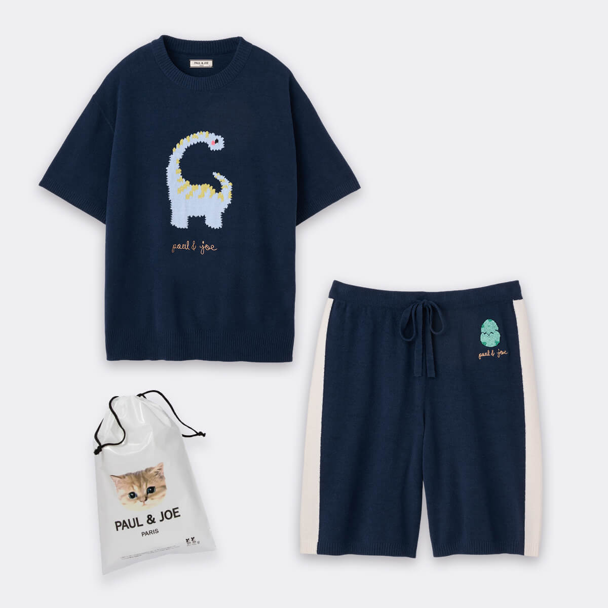 ラッピング済み】【メンズ】ヌネットワッペン トップス＆ハーフパンツ