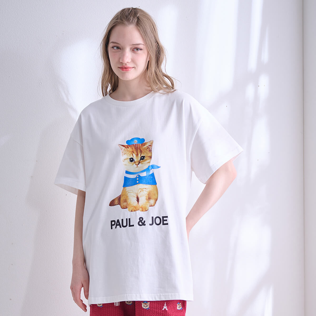 【PAUL＆JOE】フライトヌネットビッグTシャツ