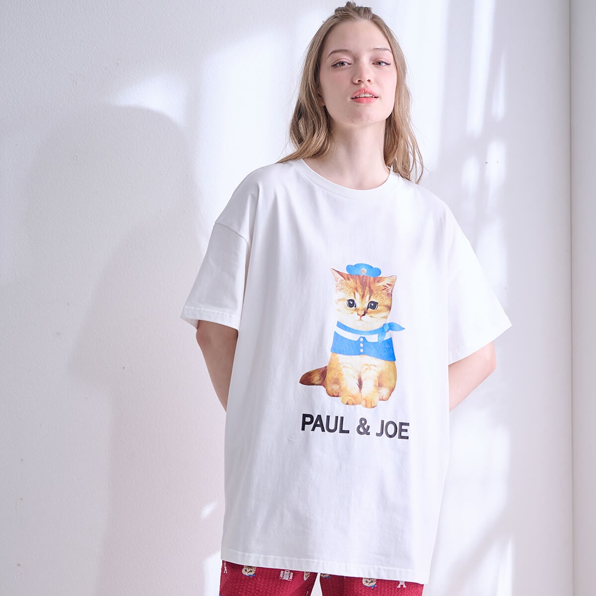 【PAUL＆JOE】フライトヌネットビッグTシャツ