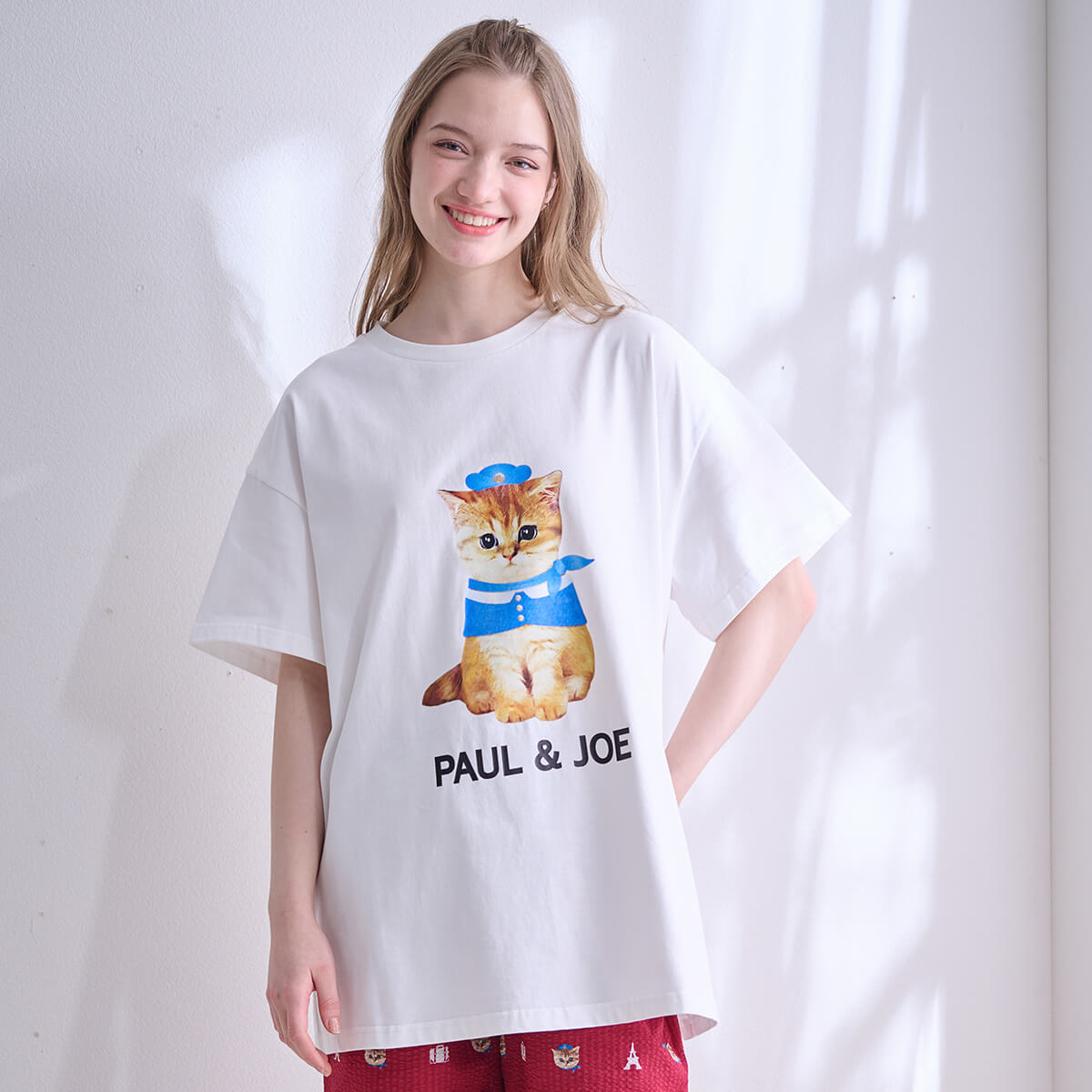 【PAUL＆JOE】フライトヌネットビッグTシャツ